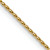 14k Yellow Gold 0.8mm Solid Diamond-Cut Parisian Wheat 24 Inch Chain