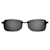 Flying Fisherman Cali Polarized Sunglasses Glossy Black Frame, Smoker
Lens, Bifocal Reader +1.50