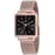 Oceanaut Women's Traditional Black Dial, Rose Stainless Steel Watch
