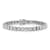 14K White Gold VS/SI GH, Lab Grown Diamond Tennis Bracelet