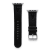 Gametime MLB New York Mets Black Leather Apple Watch Band (38/40mm S/M).
Watch not included.