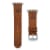 Gametime Cleveland Browns Leather Band fits Apple Watch (42/44mm M/L
Tan). Watch not included.