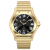 Oceanaut Men's Rayonner Black Dial, Yellow Stainless Steel Watch