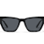 Quay Call the Shots Black Cat Eye Frame / Smoke Lenses Sunglasses