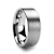 MERCURY Flat Brushed Finish Tungsten Wedding Ring 10mm
