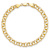 10k Yellow Gold 5.5mm Double Link Charm Bracelet