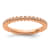 14K Rose Gold Stackable Expressions Diamond Ring 0.045ctw