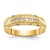 14K Yellow Gold AA Quality Mens Wedding Band