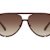 QUAY "HIGH PROFILE" Espresso Aviator Frame / Brown Lenses Sunglasses
