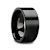 MORPHEUS Flat Black Tungsten Ring 10mm