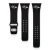 Gametime Baltimore Ravens Black Silicone Band fits Apple Watch (42/44mm
M/L). Watch not included.