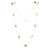 Multi-Gem 14k Yellow Gold 34" Necklace 40.08ctw