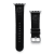 Gametime NHL Chicago Blackhawks Black Leather Apple Watch Band (38/40mm
S/M). Watch not included.