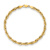 10k Yellow Gold 4.75mm Rope Link Bracelet