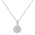 Initial A Charm Pendant Necklace In Silver-Tone