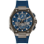 Bulova Men's Precisionist X Blue Dial, Blue Rubber Strap Watch