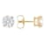 Lab-Grown Diamond Stud Earrings In 14K Gold 3.00ctw