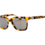 Guess Havana Frame / Green Gray Lenses Sunglasses