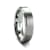 OPTIMUS Raised Center with Brush Finish Tungsten Ring 4mm