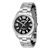 Invicta Specialty 36mm Black Dial Stainless Steel Quartz Watch
