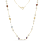 Multi-Gem 14k Yellow Gold 18" Necklace 9.19ctw