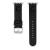 Gametime MLB Cleveland Guardians Black Leather Apple Watch Band (42/44mm
S/M). Watch not included.