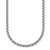 Rhodium Over Sterling Silver 4.0mm Box 18 Inch Chain
