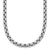 Rhodium Over Sterling Silver 6.0mm Box 30 Inch Chain