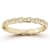 Sterling Statements 14K Yellow Gold Over Sterling Silver CZ Serpent
Scale Band Ring