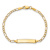 10k Yellow Gold Figaro Link ID Bracelet