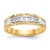 14K Yellow Gold AA Quality Mens Wedding Band
