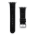 Gametime MLB Los Angeles Dodgers Black Leather Apple Watch Band (42/44mm
S/M). Watch not included.