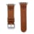 Gametime Cincinnati Bengals Leather Band fits Apple Watch (38/40mm S/M
Tan). Watch not included.