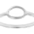 Open Oval Band Ring In Sterling Silver