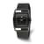 Charles Hubert Black IP-plated Stainless Steel Milanese Band Watch