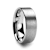 MERCURY Flat Brushed Finish Tungsten Wedding Ring 8mm