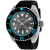 Oceanaut Men's Submersion Gray Dial, Blue Bezel, Black Rubber Strap Watch