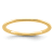 10K Yellow Gold 1.2mm Half Round Stackable Expressions Band