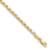 14K Yellow Gold Polished Double-Sided Heart 5.5-inch Child's Bracelet