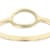 Oval Open Band Ring In 18K Gold Over Sterling Silver
