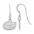 Rhodium Over Sterling Silver  LogoArt University of Florida Extra Small
Dangle Earrings