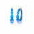 14K Yellow Gold Over Sterling Silver Acrylic and Hand Painted Enamel
Bamboo Illusion Hoops in Fiji