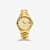 Croton The Sav Gold Tone 11 Diamond Marker Watch with Magnified Date