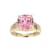 Pink And White Cubic Zirconia 18k Yellow Gold Over Silver October
Birthstone Ring 7.12ctw