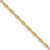 14k Yellow Gold 1.5mm Solid Mariners Link 20 Inch Chain