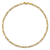 14k Yellow Gold 2.5mm Figaro Link Bracelet, 7 Inches