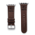 Gametime Green Bay Packers Leather Band fits Apple Watch (38/40mm M/L
Brown). Watch not included.