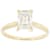 Lab-Grown Diamond Emerald-Cut Solitaire Ring In 14K Gold 2.00ct