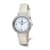 Charles Hubert Ladies Stainless Steel Leather Band 38mm Watch