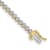 14K Yellow and White Gold Lab Grown Diamond VS/SI GH, Tennis Bracelet